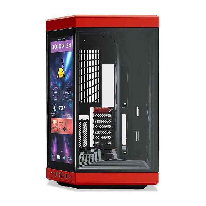 HYTE Y70 Midi Tower Touch Infinite Black Cherry HYTE Y70 Midi Tower Touch Infinite Black Cherry