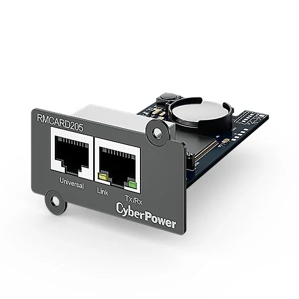 CyberPower RMCARD205 Tarjeta de Gestión Remota con RJ45 CyberPower RMCARD205 Tarjeta de Gestión Remota con RJ45