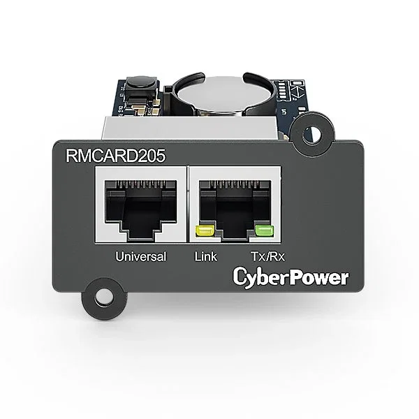 CyberPower RMCARD205 Tarjeta de Gestión Remota con RJ45 CyberPower RMCARD205 Tarjeta de Gestión Remota con RJ45