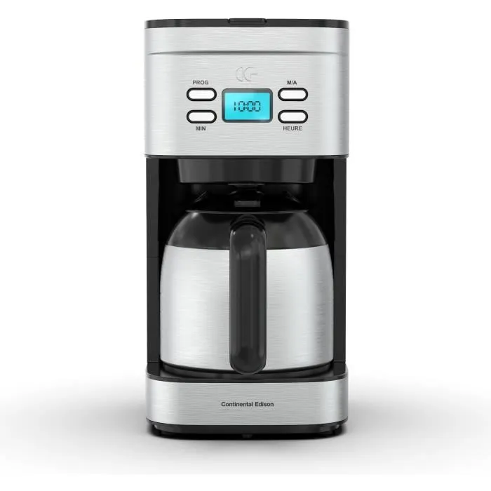 Continental Edison CF12TIXTH Cafetera de Filtro, 1.2 Litros, Jarra Isotérmica