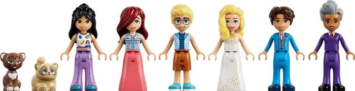 LEGO Friends 42704 Grand Hotel w mieście Heartlake