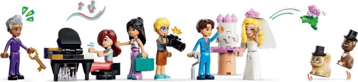 LEGO Friends 42704 Grand Hotel w mieście Heartlake