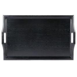 G.E.T - RST-2517-1-BK - Bandeja Room Service - 63,5 x 40,6 cm - Plástico SAN - Negro