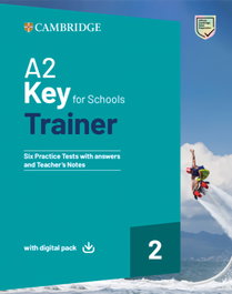 CAMBRIDGE A2 Key for Schools Trainer 2 con respuestas y pack digital