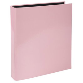 Carpeta De Anillas Exacompta Aquarel Carton Forrado A4 2 An. 25Mm Rosa