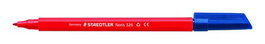 Rotulador Fibra Staedtler 326 Noris Club Rojo (Set de 10)