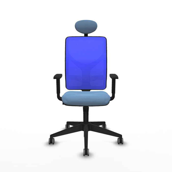 PIQUERAS Y CRESPO Silla de oficina Motilla con Mecanismo Sincro Azul PIQUERAS Y CRESPO Silla de oficina Motilla con Mecanismo Sincro Azul