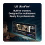 LG UltraFine 40U990A-W 5K2K Nano IPS Black Curvo Blanco