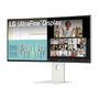 LG UltraFine 40U990A-W 5K2K Nano IPS Black Curvo Blanco