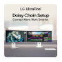 LG UltraFine 40U990A-W 5K2K Nano IPS Black Curvo Blanco