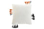 DKD Home Decor Cojín Urban Cushions ch1c25 Blanco Negro 8 x 45 x 45 cm (2 Unidades)