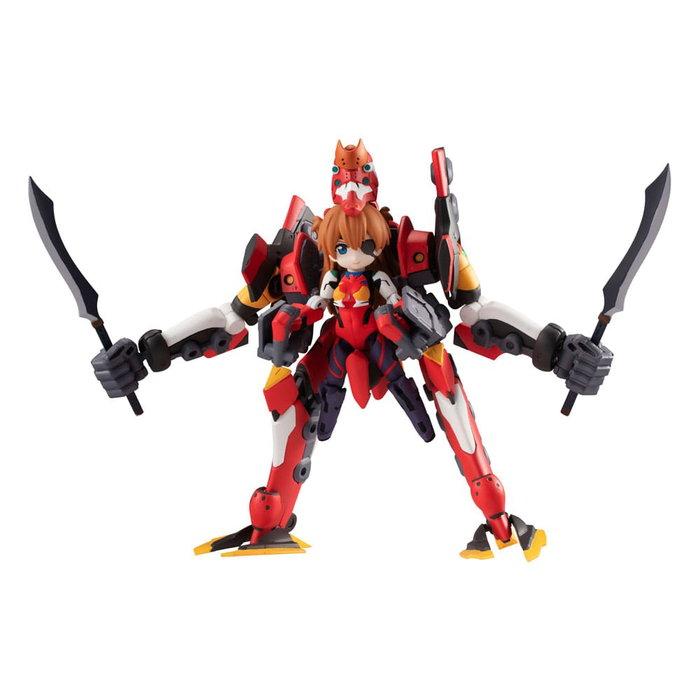 Evangelion Figuras Desktop Army Shikinami Asuka Langley & Evangelion 2 8 - 15 cm