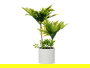 Ibergarden Maceta Cemento Grande Palmera Verde 22 cm x 40 cm x 22 cm (Set de 6)