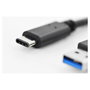 Digitus Cable USB 3.2 Gen 1 USB-C a USB-A, 1m, Negro