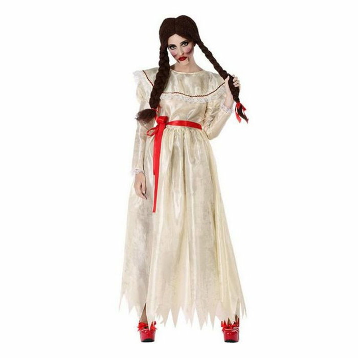 Atosa Disfraz Muñeca Porcelana Vestido Adulto XS-S