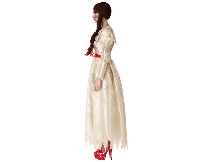 Atosa Disfraz Muñeca Porcelana Vestido Adulto XS-S