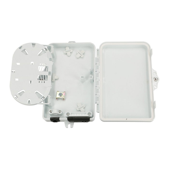 Extralink ALICE Caja de distribución de fibra óptica 2 núcleos Gris Extralink ALICE Caja de distribución de fibra óptica 2 núcleos Gris