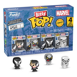 Funko Pack de 4 Figuras Bitty POP! Marvel Spider-Man Venom