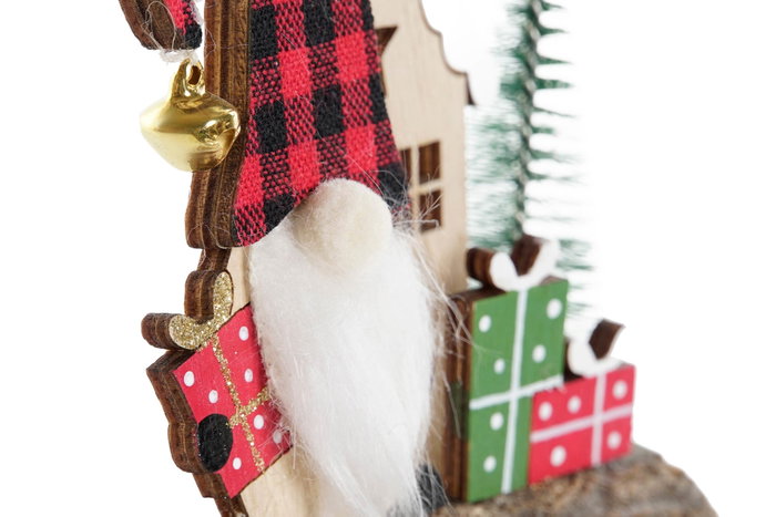 DKD Home Decor Decoración Navidad Gnomo Rojo Negro Madera 4.5 x 12 x 9 cm (6 Unidades) DKD Home Decor Decoración Navidad Gnomo Rojo Negro Madera 4.5 x 12 x 9 cm (6 Unidades)