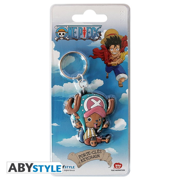 Abystyle Llavero de PVC One Piece Tony Tony Chopper Versión New World con Tarjeta Blister