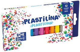 Plastilina Oxford Barra 15 Gr. Estuche De 12