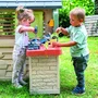 Smoby Taller de Bricolaje Life - Juego de Construcción para Casas con 39 Accesorios, Materiales Reciclados, Fabricado en Francia - Para Niños a Partir de 2 Años