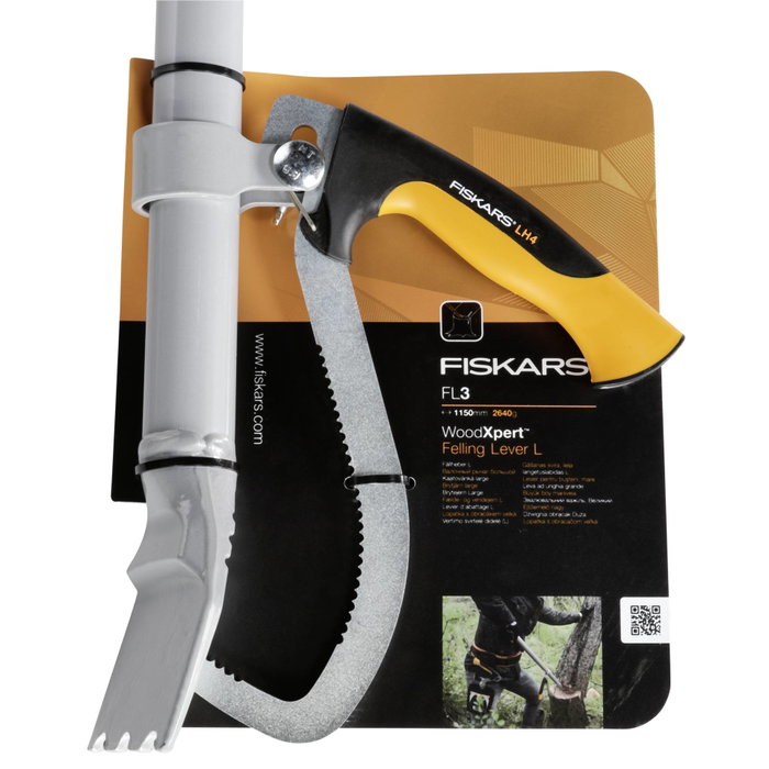Fiskars WoodXpert Palanca de tala con ayuda para giro L Fiskars WoodXpert Palanca de tala con ayuda para giro L