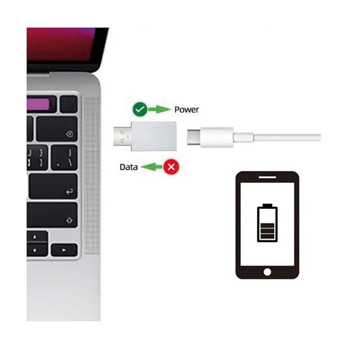 VALUE Bloqueador de puerto USB tipo A - Blanco