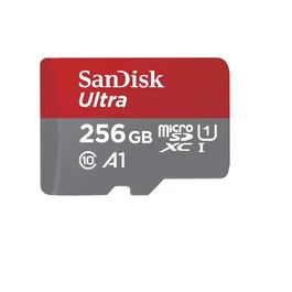 SanDisk SDSQUAC-256G-GN6FA memoria flash 256 GB MicroSDXC UHS-I 150 MB/s Gris Rojo