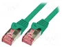 LogiLink Cable Ethernet PrimeLine Cat.6 S/FTP verde 7,50m