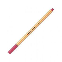 Rotulador Fibra Stabilo Point 88 Rojo Fresa (Set de 10)