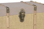 DKD Home Decor Baul Alpino Marron Natural 35 x 33 x 56 cm Set de 3