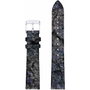 Watxandco Correa de Cuero Negra para Mujer 38mm