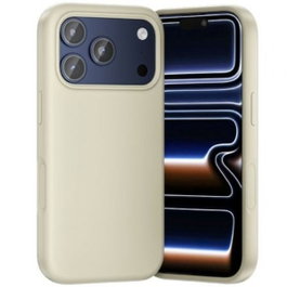 Vention Funda de Silicona con MagSafe para iPhone 17 Pro Max, Beige