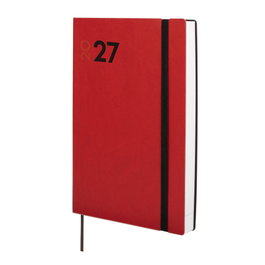 Finocam Agenda Anual 2027 Dynamic Mara Roja con Tapa Flexible