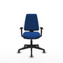 PIQUERAS Y CRESPO Silla de oficina Elche Azul con mecanismo Contacto permanente básico