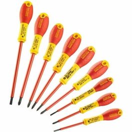 Stanley Juego de 10 Destornilladores FATMAX Aislados 1000V