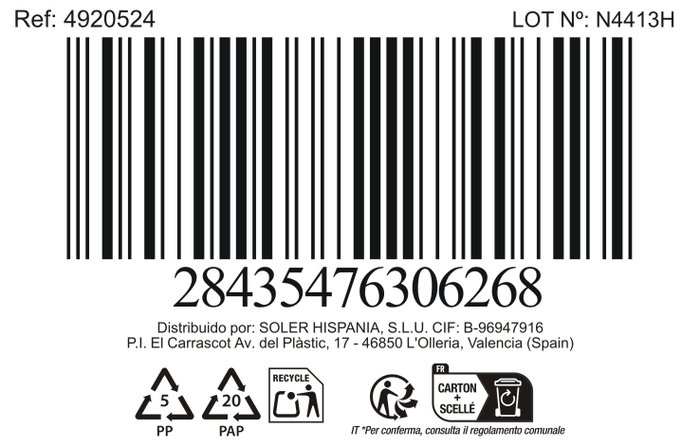 La Mediterranea Taza Jumbo ORIGINAL FARM 410cc (Pack de 18) lifo-original-farm-jumbo-410cc-18-pack