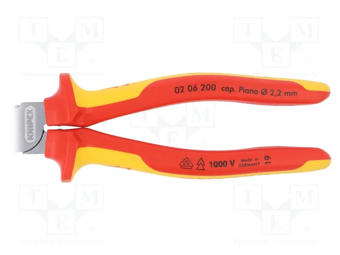 KNIPEX Alicates universales con aislamiento, 200 mm KNIPEX Alicates universales con aislamiento, 200 mm