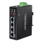 TRENDnet TI-IG290 Inyector PoE++ Industrial 2.5G de 2 Puertos 95W