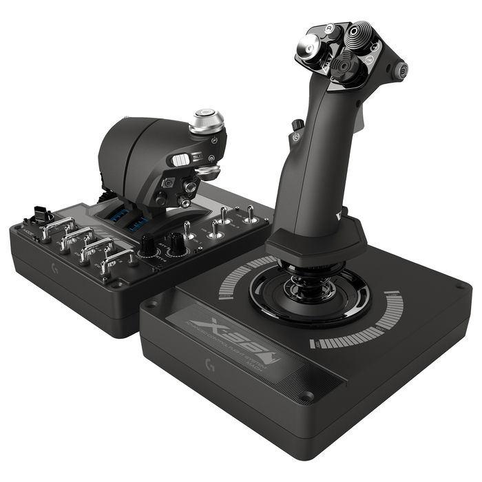 Logitech 945-000059 Joystick y Throttle H.O.T.A.S. Alámbrico para PC