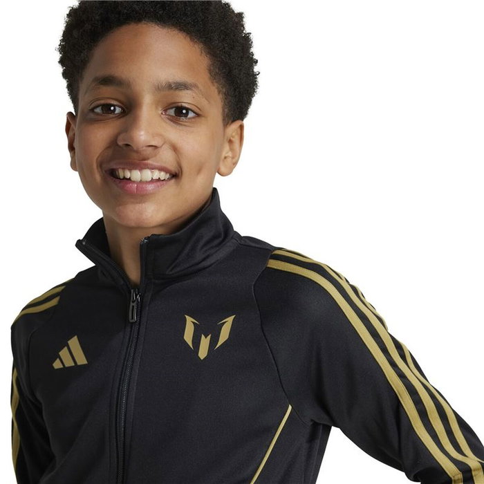 Chaqueta Deportiva para Niños Adidas IZ2992 Negro