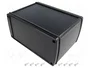 BOPLA Carcasa de Aluminio ALUBOS con Panel Negro