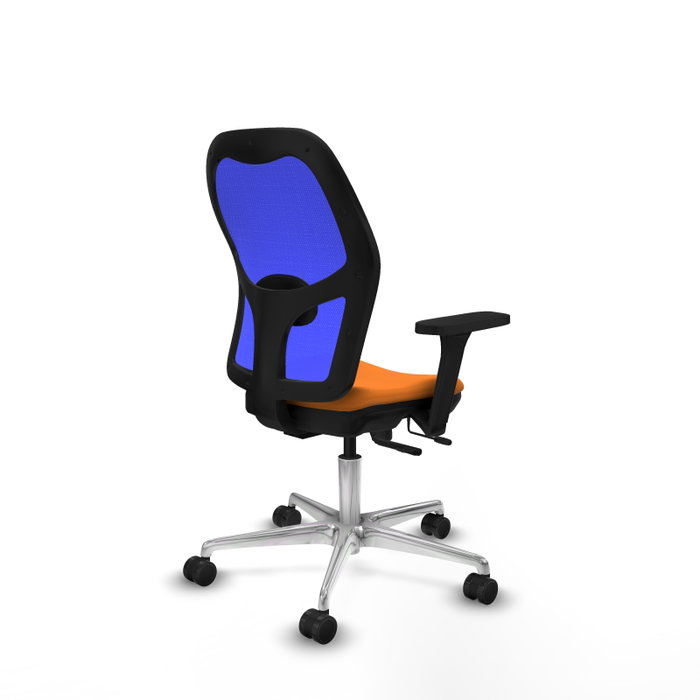PIQUERAS Y CRESPO Silla de oficina Jorquera Naranja y Azul PIQUERAS Y CRESPO Silla de oficina Jorquera Naranja y Azul