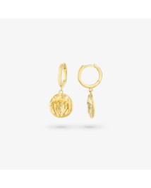 Radiant Pendientes Huggies Gold 11:11 WISH Dorados