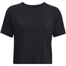 Camiseta de Manga Corta Mujer Under Armour Negro Fitness 10-12 Años