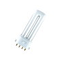 OSRAM DULUX S/E 2G7 - Lámpara Fluorescente Compacta de 9W, Blanco Frío 4000K, Forma U, 660 Lúmenes, 20000 Horas de Duración