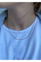 Heliophilia Silver Collar STEEL-N09 de Acero Dorado 45 cm