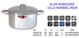 FINSTOCK ALZA NOBLES Olla Inox 20,5L
