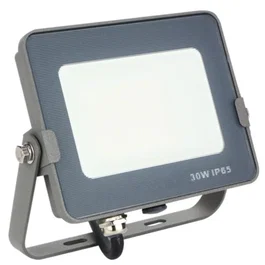 Silverht Forge+ Proyector LED 30W Gris - Foco Exterior IP65 Anticondensación, LED Osram, 2400 Lm, Luz Cálida 3000K, Equivalente 300W